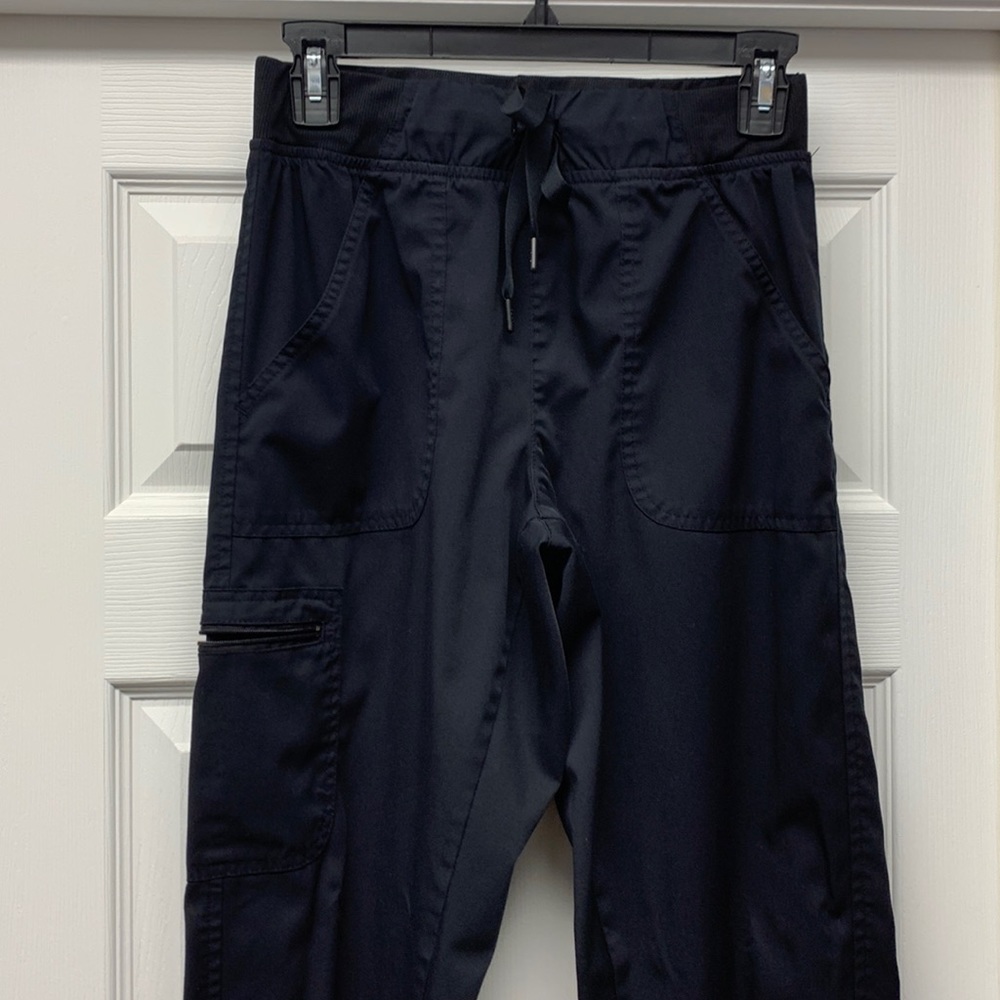 Adar Pro Scrubs for Women - Ultimate Yoga Jogger Scrub Pants-Size SMALL